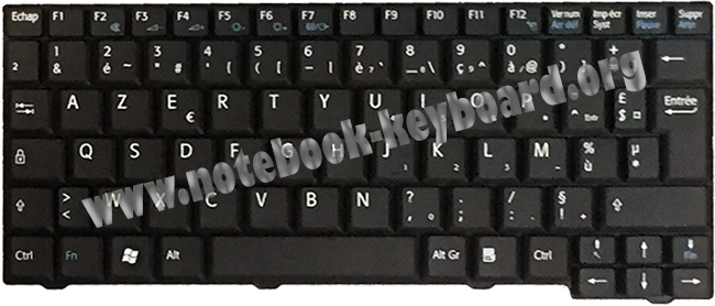 Clavier AZERTY Français Filaire Pour Sony VAIO VPCS13M1E - Blanc - Référence CL-422B-SAZB - Neuf D'origine