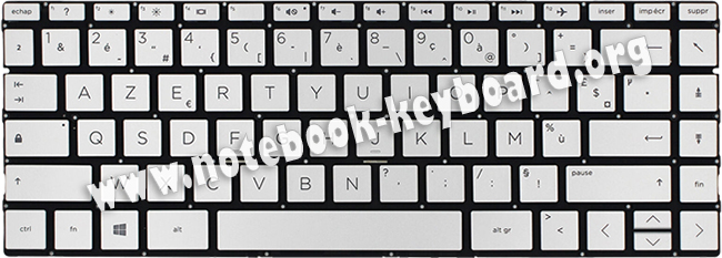 Clavier AZERTY Français Pour HP Pavilion 14-bk015nf 14-bk101nf 14-bk102nf - Neuf D'origine HP